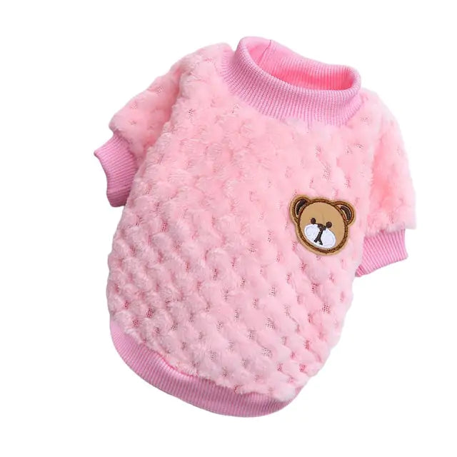 Bear Embroidery Pet Vest - PetSelect.Shop