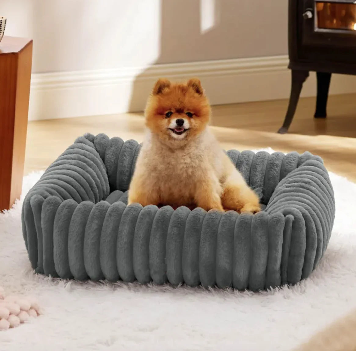 Warm Winter Pet Bed for Cats and Small Dogs - PetSelect.Shop