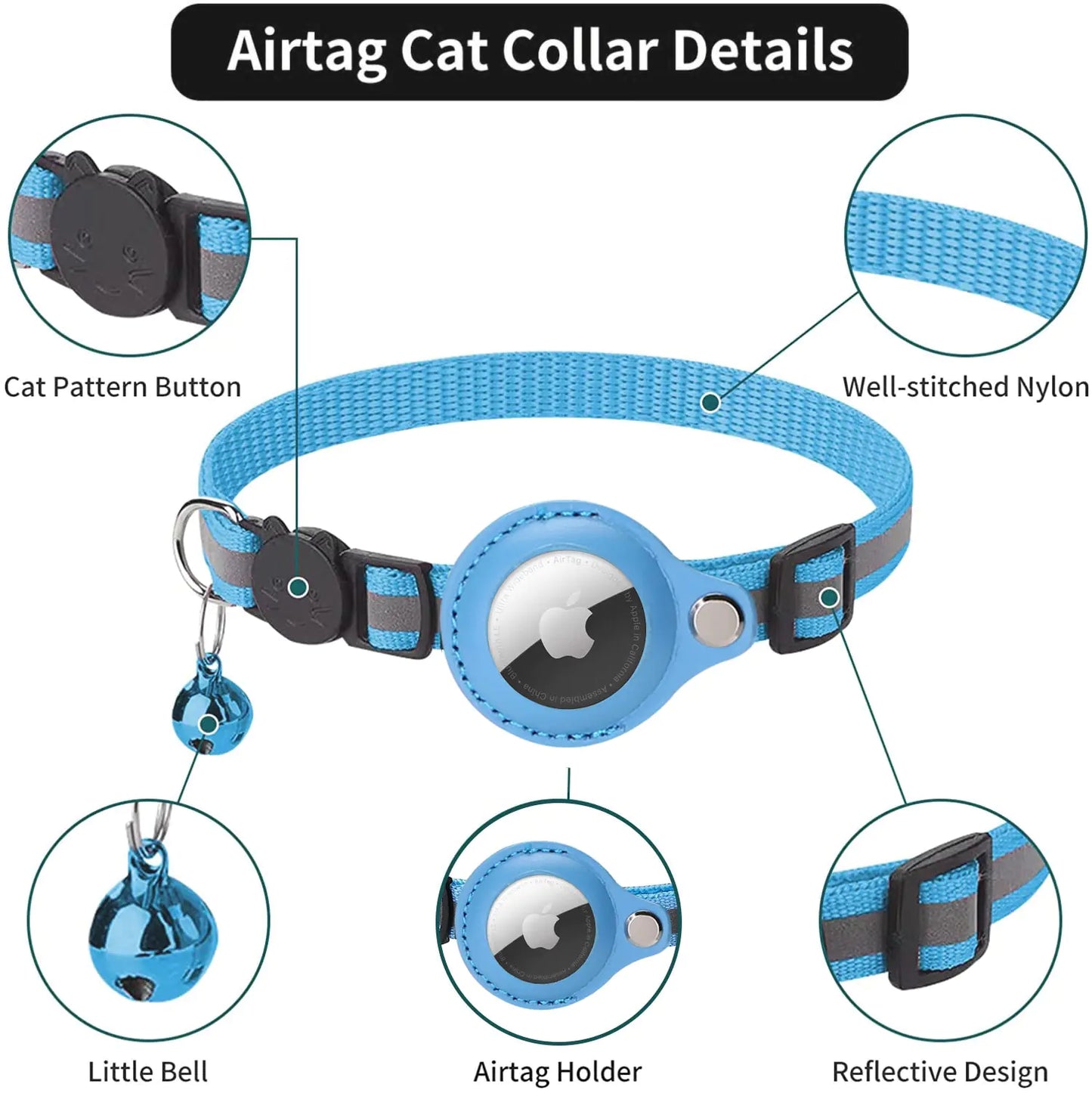 Anti-Lost Pet Cat Collar - PetSelect.Shop