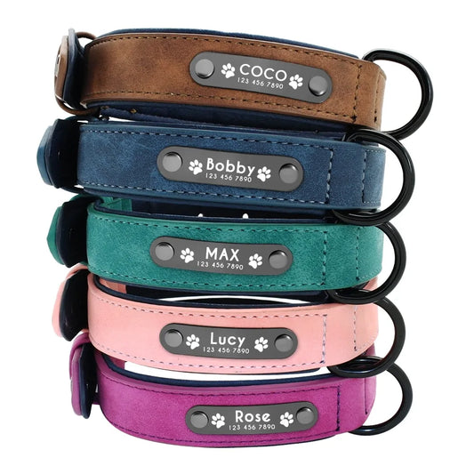 Leather Dog Collar - PetSelect.Shop