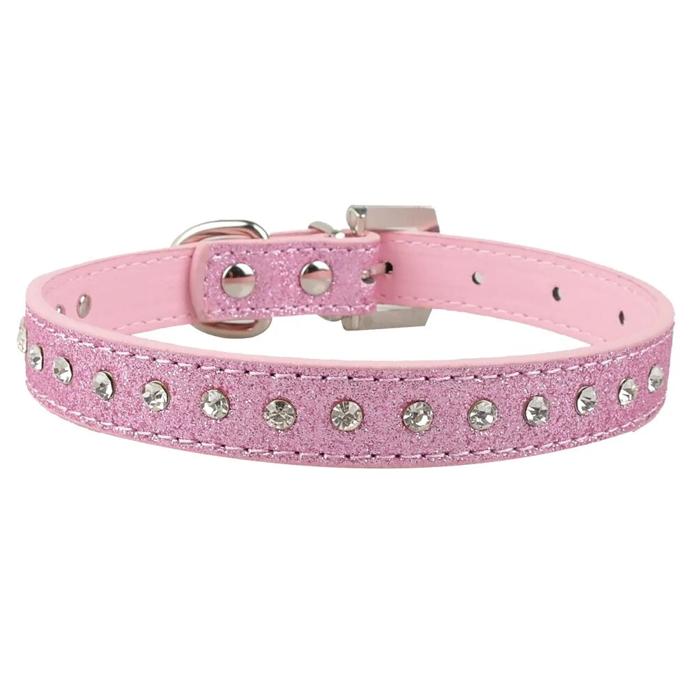 Puppy Cat Collars Adjustable Leather Bowknot - PetSelect.Shop