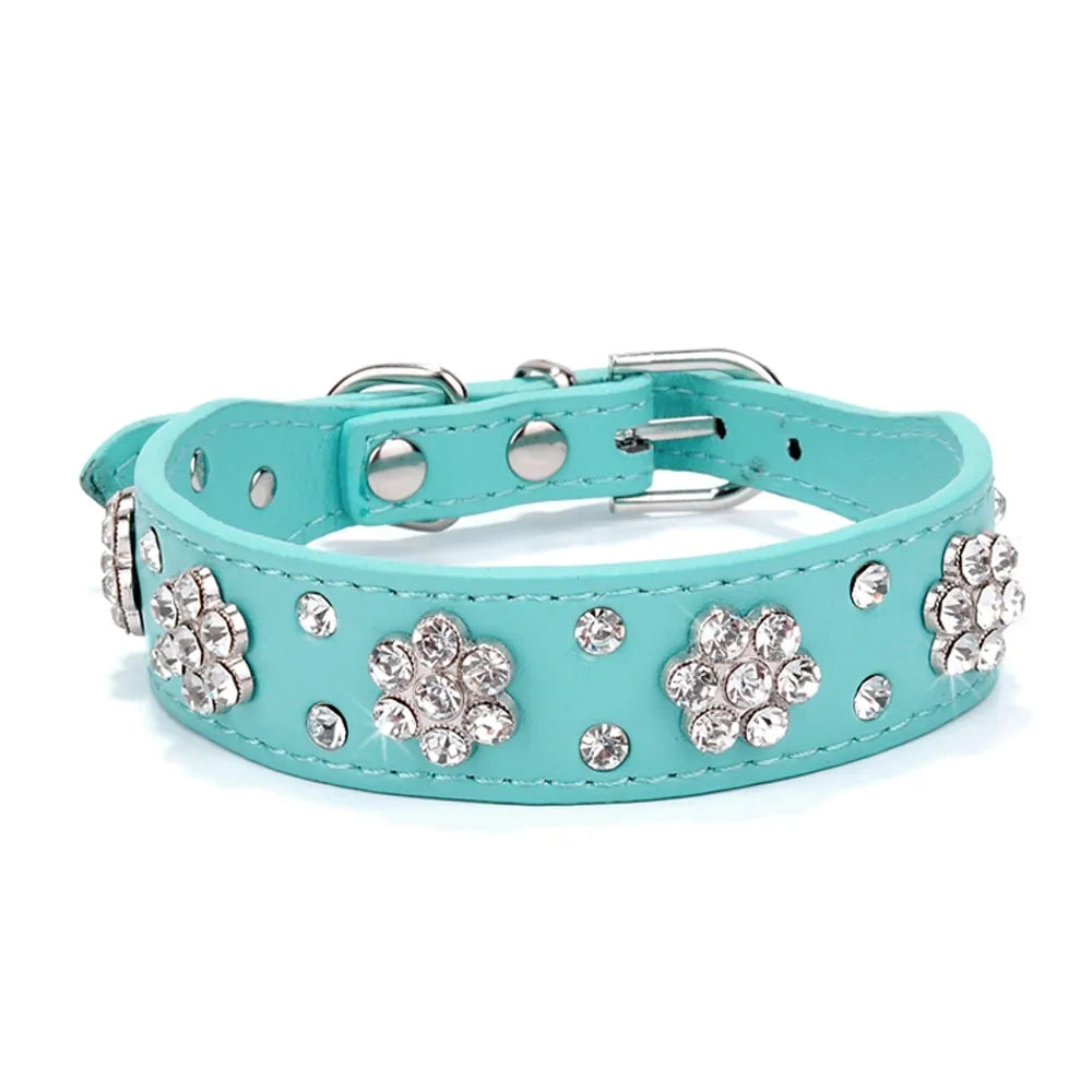 Puppy Cat Collars Adjustable Leather Bowknot - PetSelect.Shop