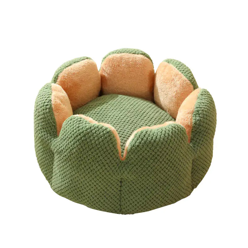 Warm Cactus Petal Pet Nest - PetSelect.Shop