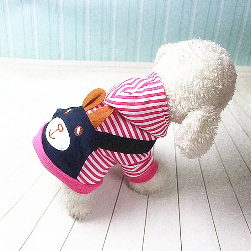 Fashion Striped Pet Dog Clothes - PetSelect.Shop