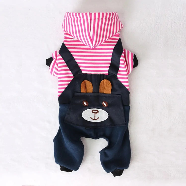 Fashion Striped Pet Dog Clothes - PetSelect.Shop