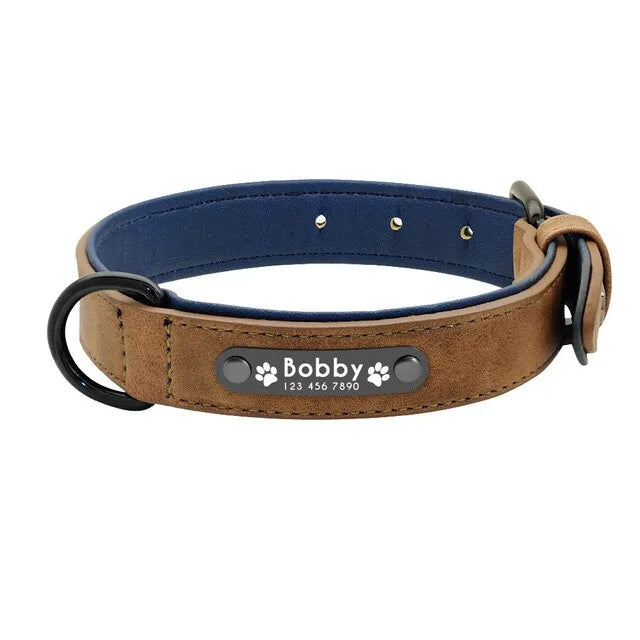 Leather Dog Collar - PetSelect.Shop