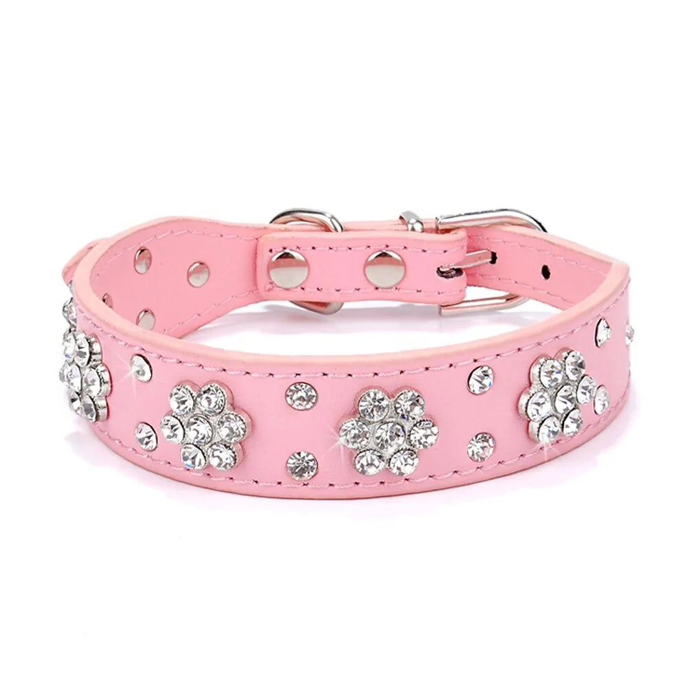 Puppy Cat Collars Adjustable Leather Bowknot - PetSelect.Shop